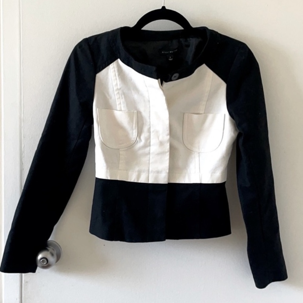 Contrast color blazer - Picture 2 of 4